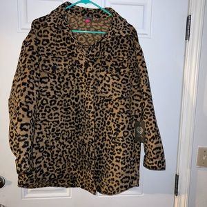 Women’s Coat - Vince Camuto - XL - Cheetah Print